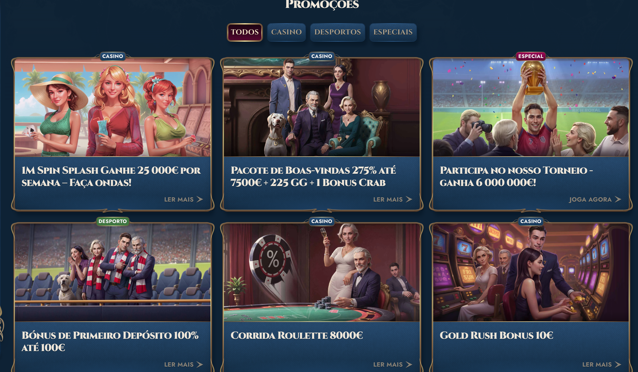 Bónus no RichRoyal Casino RichRoyal Casino Bónus