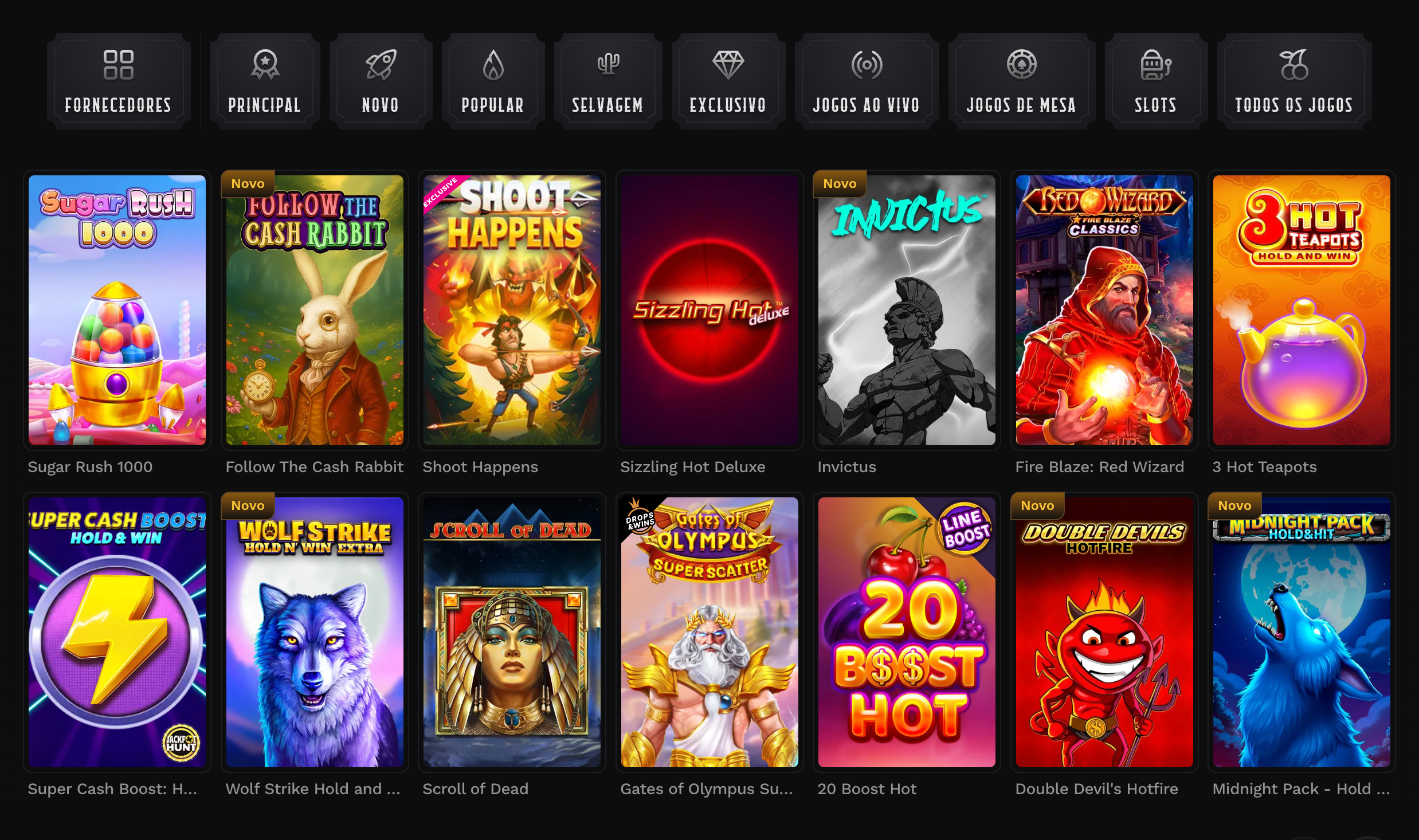 Jogos no Wildsino Casino Wildsino Casino Jogos