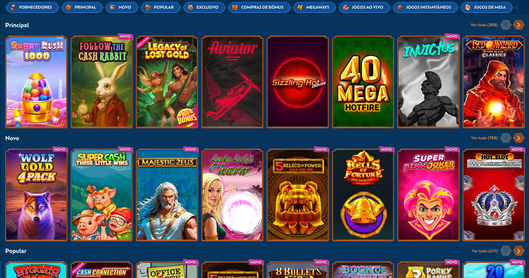 Jogos no Winbay Casino Winbay Casino Jogos