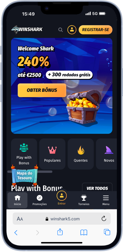 WinShark Casino Móvel WinShark Casino mobile