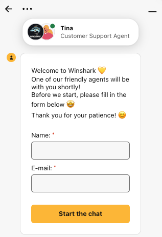 support no WinShark Casino WinShark Casino support